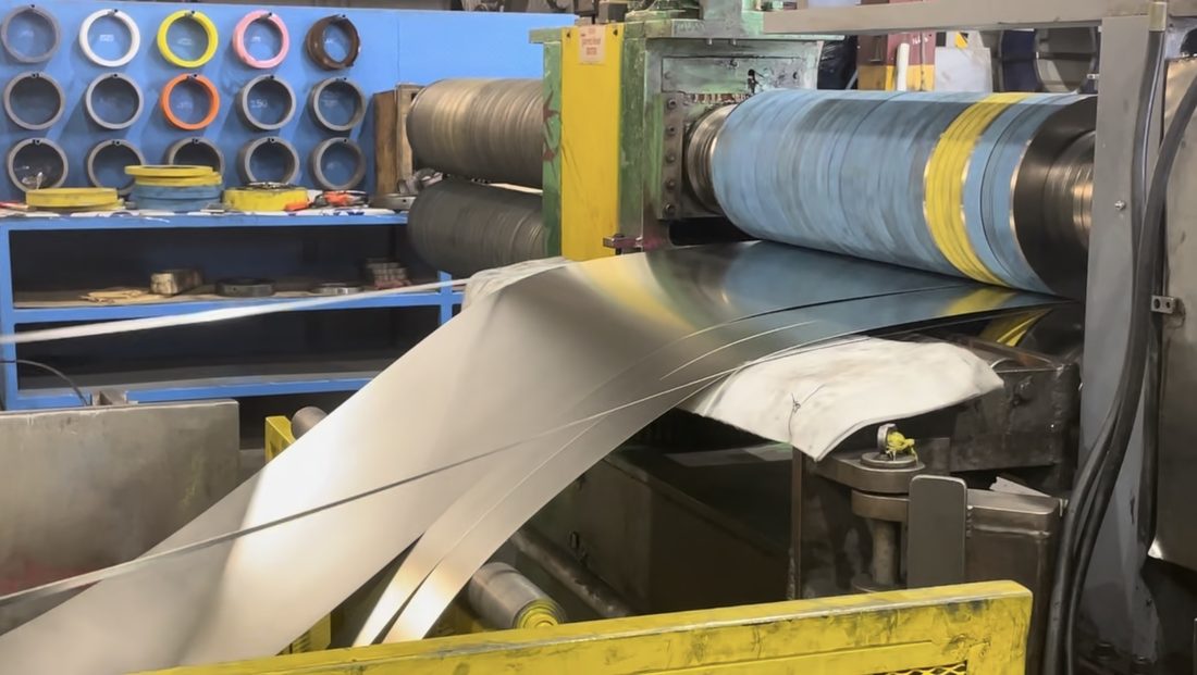 Interstate Steel Center slitting line